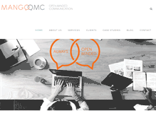 Tablet Screenshot of mango-omc.com